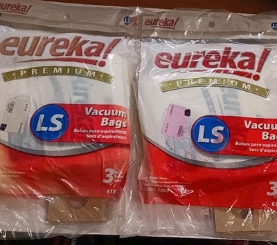 Lot 6 Eureka LS Vacuum Bags 5700 5800 Series Upright Premium Replacement