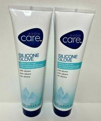 AVON Care Silicone Glove Hand Cream, 2, new, sealed, 3.4 oz.