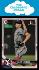Mason Denaburg 2018 Bowman Draft #BD-164 1st Bowman Washington Nationals