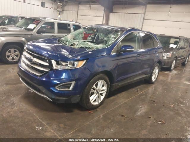 FORD EDGE 2015 SPEEDOMETER / INSTRUMENT CLUSTER MPH 1580250