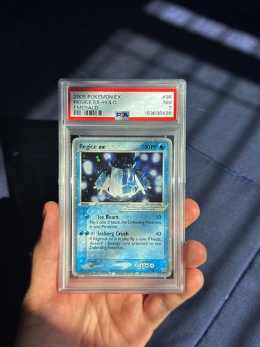 Regice ex graded PSA 7 for sale on eBay