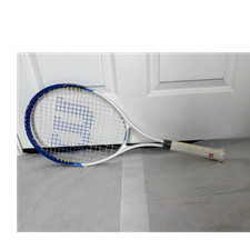 Wilson Triumph Tennis Racquet 4 3/8" Grip White/Blue T7930SI