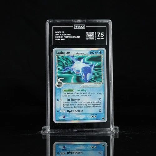 Latios EX Dragon Frontiers Holo Card 96/101 TAG 7.5 NM
