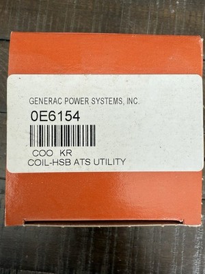 Generac GEN0E6154 Coil-HSB ATS Utility