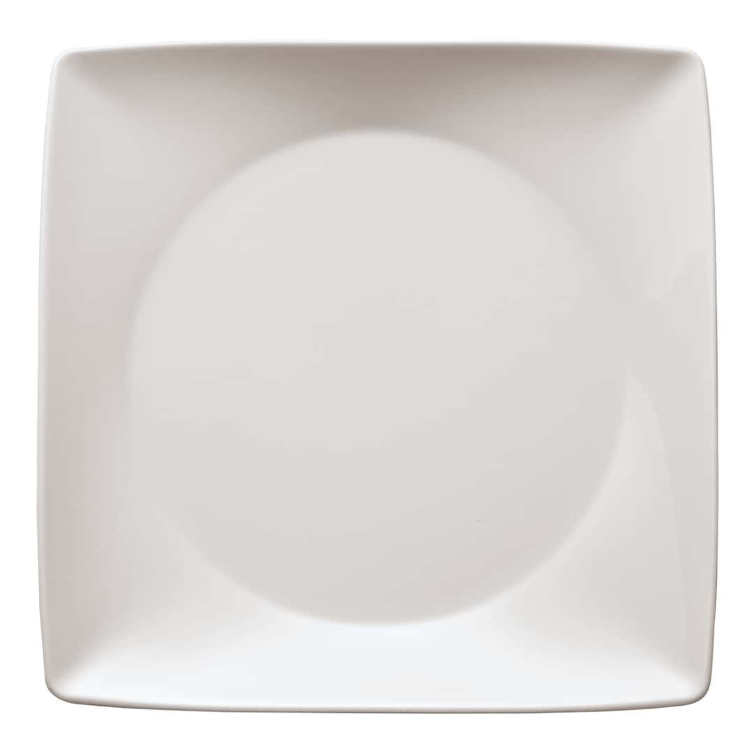 Dinner Plate Omnia Square White Porcelain 28 Cm Arthur Krupp | Restaurant