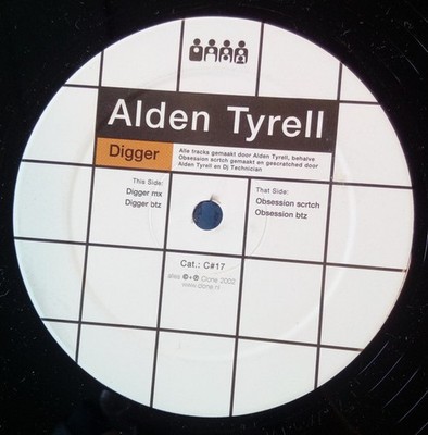 Alden Tyrell - Digger (12'') (Very Good Plus (VG+)) - 2413861172