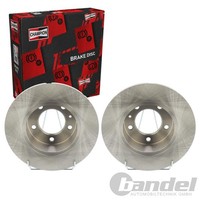 2X Champion Bremsscheiben 305Mm Voll Hinten Passend FüR Nissan Interstar NV400