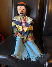 Vintage Emmet Kelly ventriloquist Puppet 30 Made by Goldberger