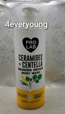Pro-Lab Ceramide Skin Repair Brightening Shower Gel Body Wash