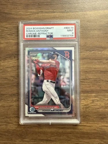 2024 Bowman Draft - Chrome Roman Anthony #BDC-19 Refractor PSA 9