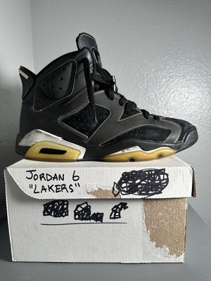 Jordan Retro 6 Lakers Mac Miller