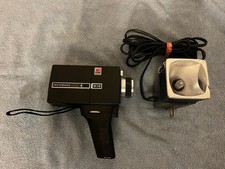 Kodak Instamatic M18 Movie Camera Vintage with Instamatic Movie Light Model 1