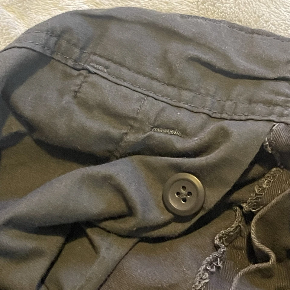 Vintage OP Shorts Men 30 Gray Cargo Y2K Ocean Pacific Streetwear (Actual 33) - Image 4 of 4