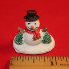 Christmas Village Lot of 10 Figures - 12 People, Santa, Tree, Dog & Snowman — photo 7