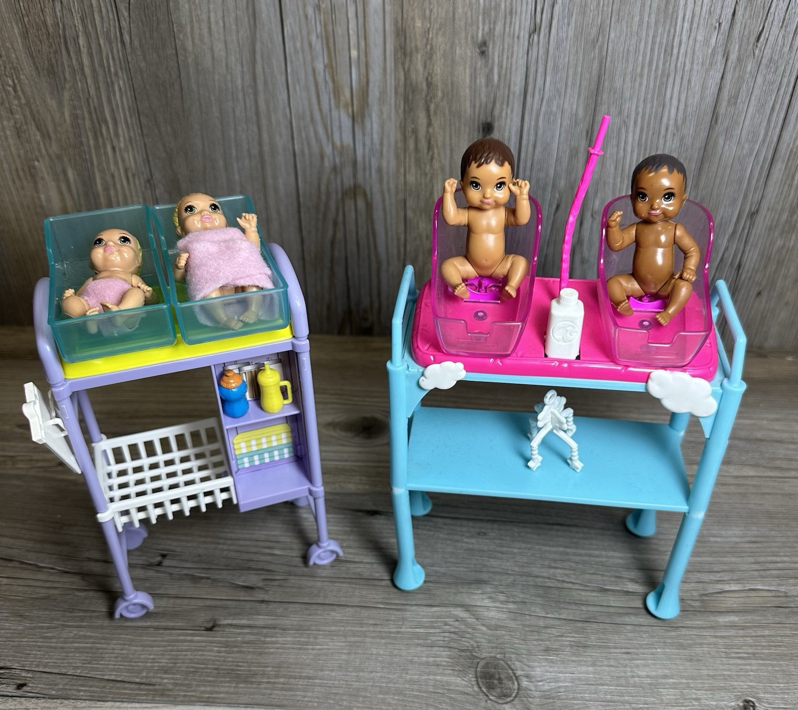 Barbie Baby Doctor Doll Playset With Changing Table