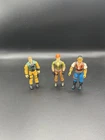Vintage GI Joe Action Figures LOT OF 3Hasbro ARAH 3.75" 1980’s 90’s