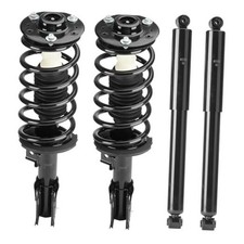 Front and Rear Struts Assembly Shock Absorber w/Coil Spring Fit for Chevy