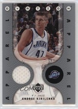 2006-07 Upper Deck Ovation Apparel Memorabilia Andrei Kirilenko #OA-AK 0s55