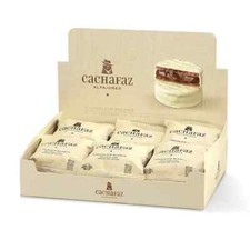 Cachafaz - Alfajor de Chocolate Blanco Con Dulce de Leche x 12 Unidades