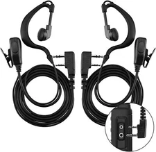 Two-Way Radio Earpiece Headset for Kenwood Baofeng BTECH Retevis Wouxun Radio
