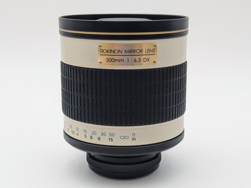 Rokinon High Definition 500mm f/6.3 Mirror Lens w/ Opteka UV Filter 95mm