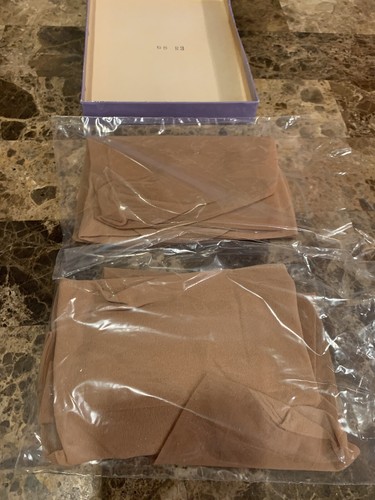 Bauer & Black Elastic Hosiery Box Nylons 1961 Medium Sheer Above Knee Nude 6276 - Picture 14 of 18