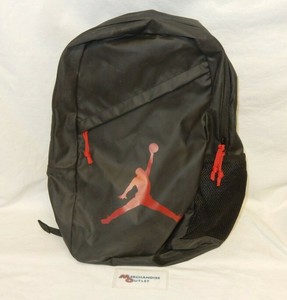 red michael jordan backpack