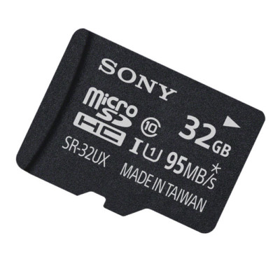 Sony 32G micro U1 4K Ultra HD best SD card for HDR CX675 CX455 CX440 CX405 CX240
