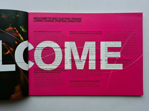 Programme & DVD Paul McCartney London Camden Roundhouse 2007 BBC Electric Proms - Picture 11 of 12