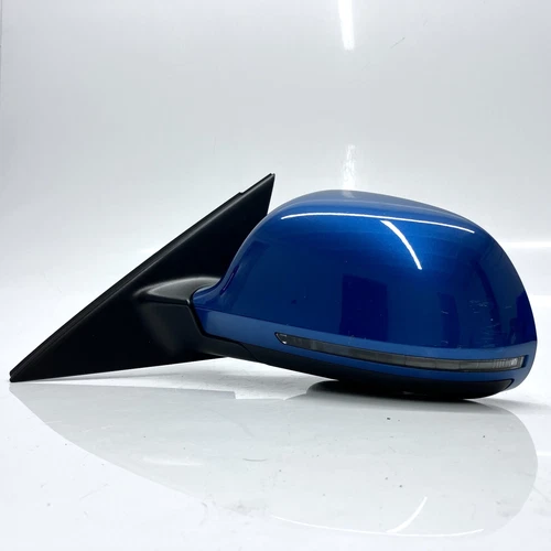 Audi A4 B8 LEFT door wing mirror POWERFOLD Blind spot  AUTO dim UK Passenger N/S
