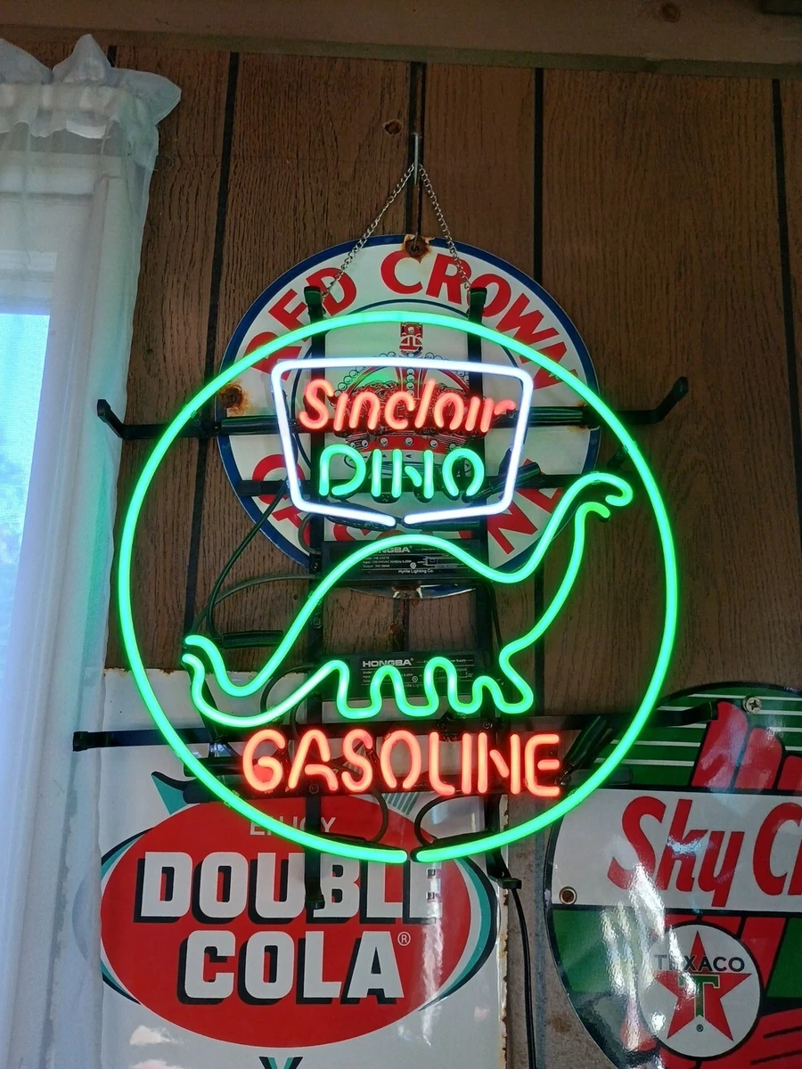 お値下げ！　ほぼ新品　Dino SERVICE 看板 sinclair dinosaur sign products for sale | eBay