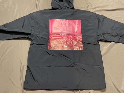 Deftones Gore Windbreaker Rain Jacket 1/2 Zip New Official nu-metal alt - Picture 2 of 4