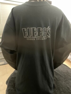 Bubbas Cooks Country BeDazzle T-shirt | eBay