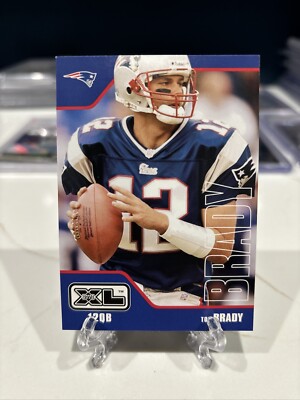 Tom Brady 2002 UPPER DECK XL INVEST GOAT HOF MVP TB12 7XSB PATRIOTS BUCCANEERS