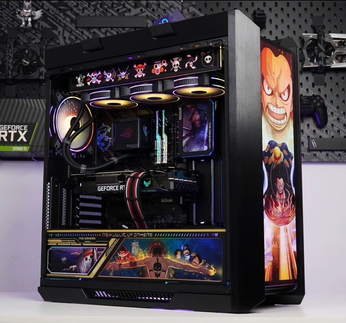 ASUS Rog STRIX Helios Gundam Limited Edition RGB CS GO theme ASUS Rog STRIX Helios Gundam Limited Edition RGB CS GO theme