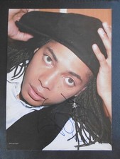 Terence Trent D`Arby Autogramm signed A4 Magazinbild