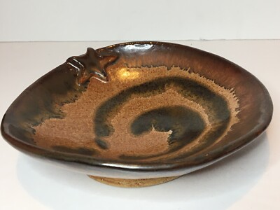 EMPTY BOWLS-04 Project Studio Art Pottery Bowl Trinket Dish 7 1/2'' Artist Signed