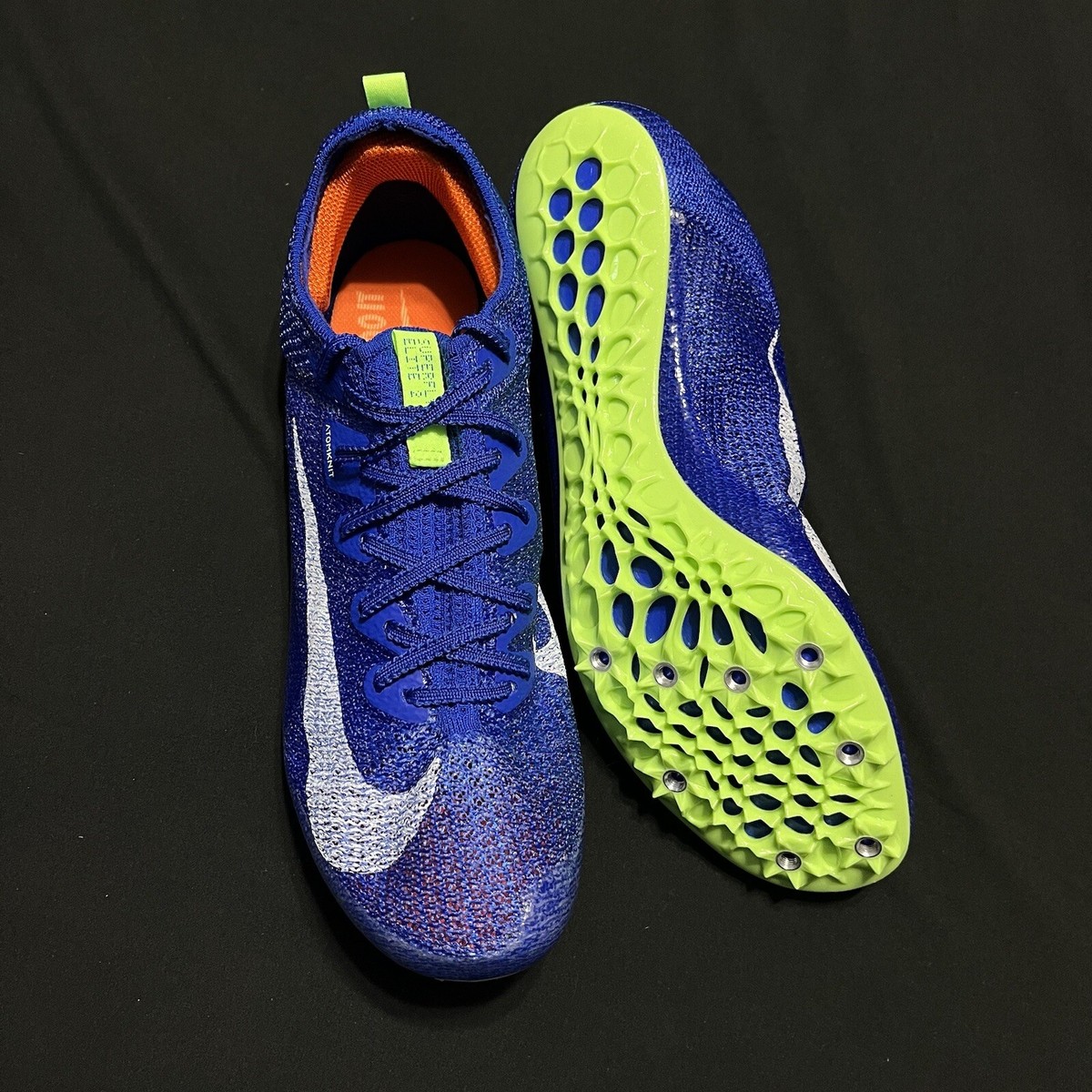 Nike Zoom Superfly Elite 2 Size 8 Mens Racer Blue Lime Blast Track Shoes Nike Zoom Superfly Elite 2  main image 3