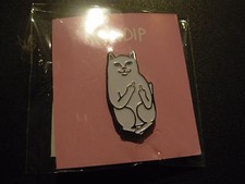 RIPNDIP rip n dip Lord Nermal F**k You Cat Skateboard skate ENAMEL PIN lapel C