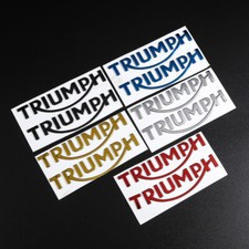 Motorcycle Fuel Tank Fairing Body Decal 3D Sticker Emblem For Triumph