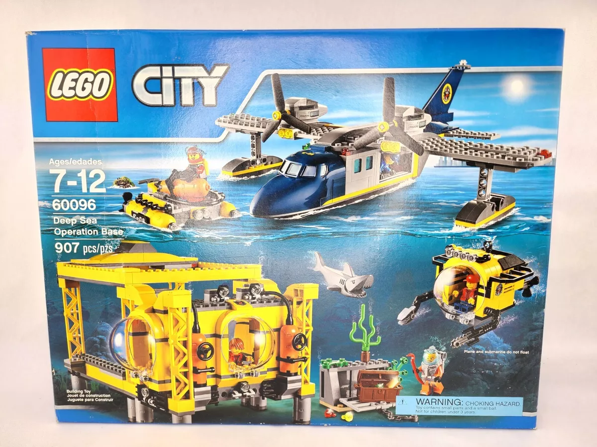 teleskop FALSK Leeds Retired LEGO CITY Set 60096 Deep Sea Operation Base New Factory Sealed |  eBay