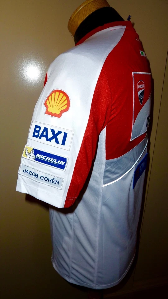 Camiseta Ducati Motogp Team Issue 2016, Andrea Dovizioso / Iannone, Casey Stoner. Foto 4 de 4