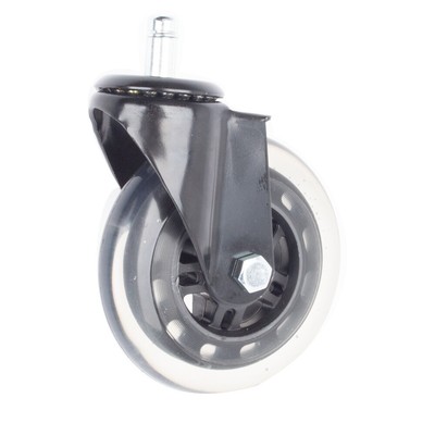 5pcs 4 inch Office Chair Rollerblade Style Soft Wheel Casters Ball