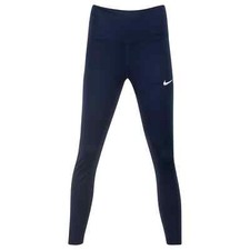 NWT Nike One Women's High-Waisted Full-Length Leggings Blue Size L 12-14 