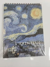 Van Gogh drawing sketch Pad! With your choice of FREE electric Eraser!