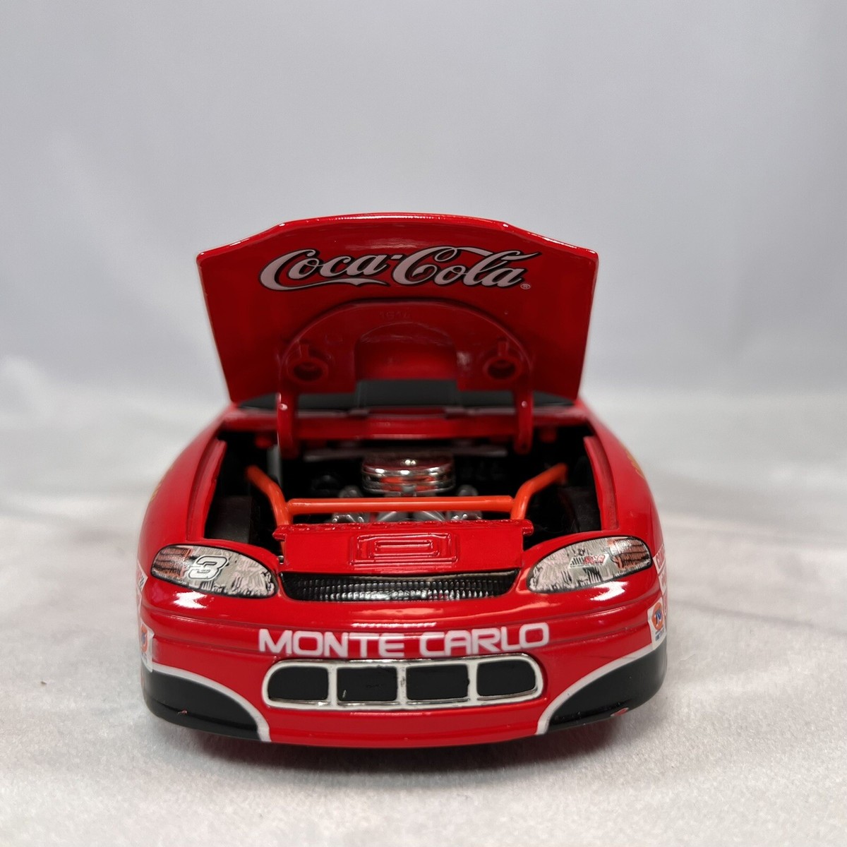 1998 Dale Earnhardt No.3 Coca-Cola Monte Carlo NASCAR 1:24 1998 Dale Earnhardt No.3 Coca-Cola Monte Carlo NASCAR 1:24