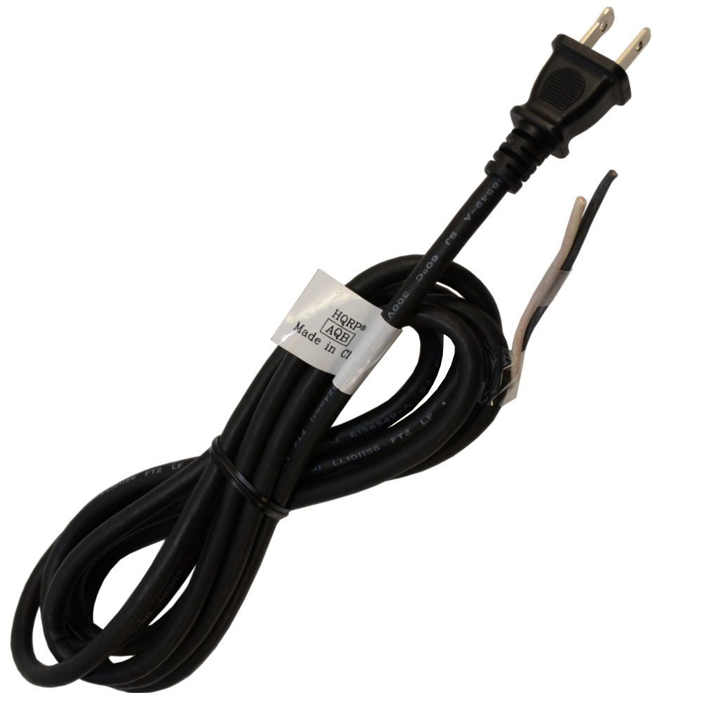 HQRP AC Power Cord for Makita 664064-4 Replacement Mains Cable Repair