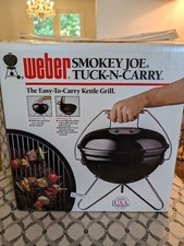 VTG New NIB Rare 1988 Black Weber SMOKEY JOE ...