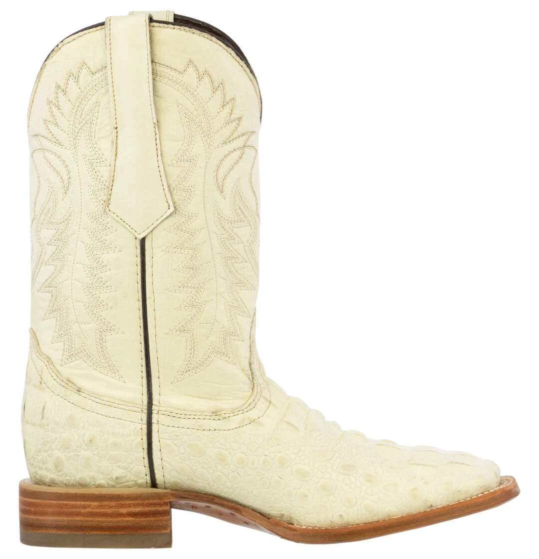 Albino alligator outlet skin boots