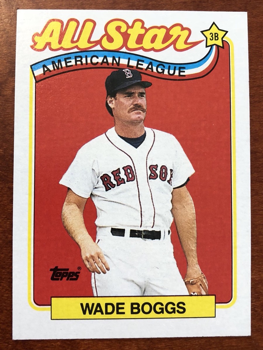 1988 Topps All Star American League WADE BOGGS Boston Red